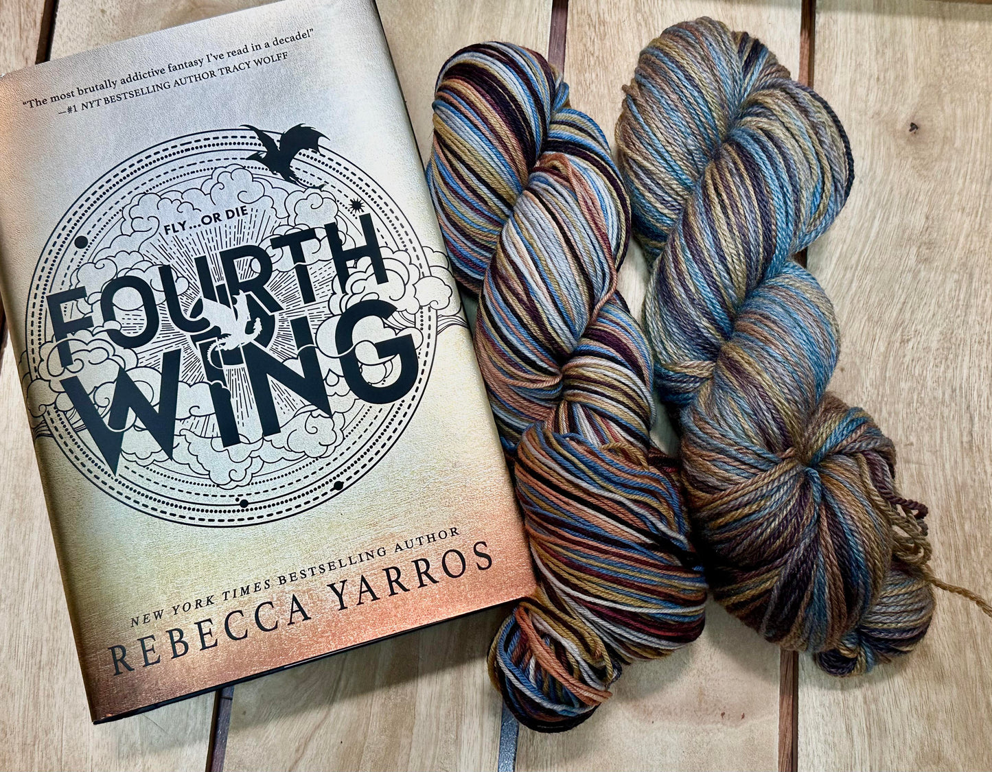 Threshing - Self-Striping Yarn