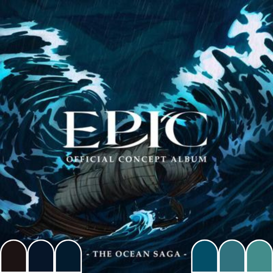 Ocean Saga - Self Striping Sock Set Preorder