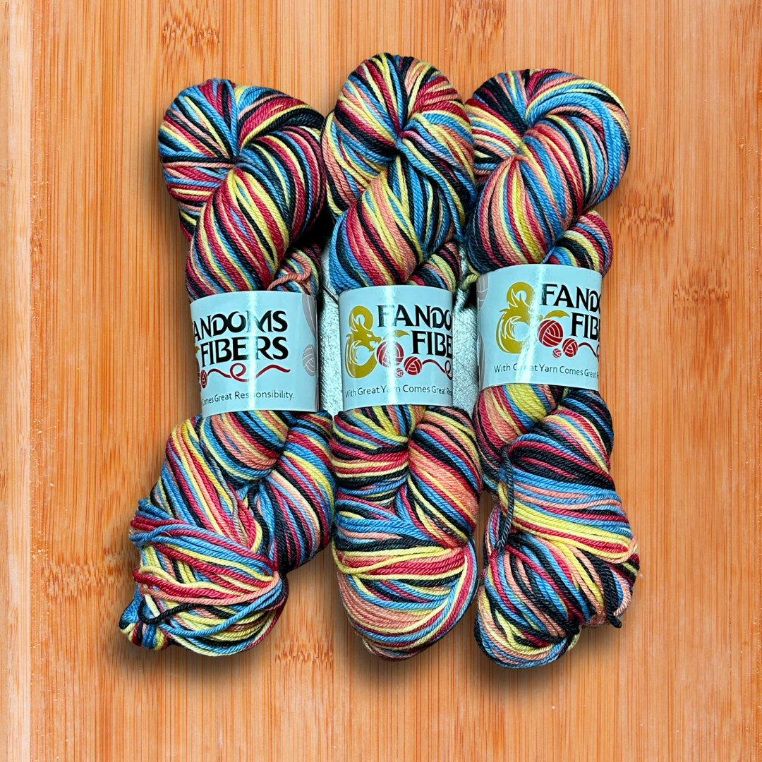 Witchy Delivery Service – Self-Striping Hand Dyed Yarn