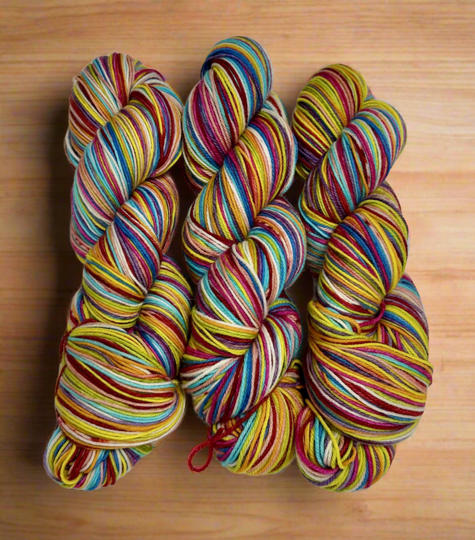 None for Gretchen Wieners - Self-Striping Yarn