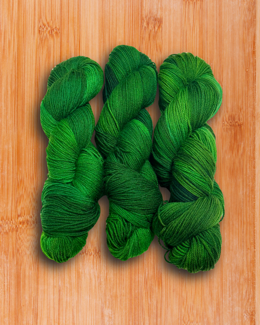 Daddy Bear – Tonal Green Yarn by Fandoms and Fibers