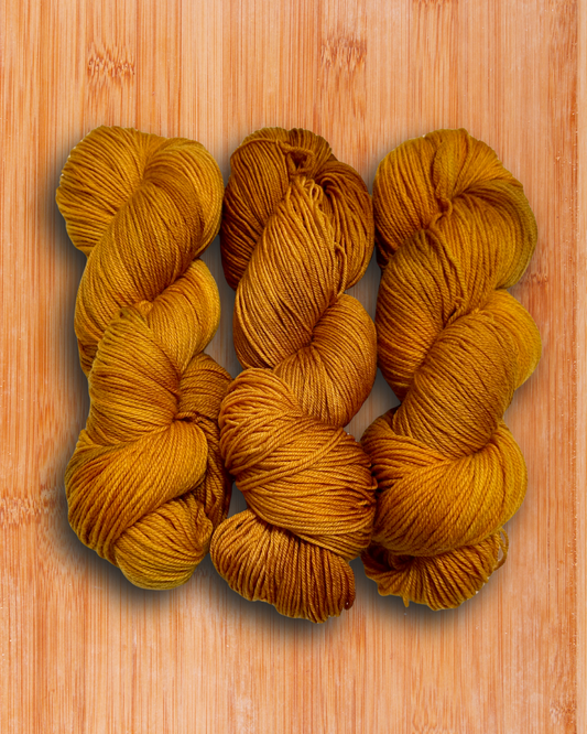 Our Fiery Friend – Tonal Orange Yarn by Fandoms and Fibers